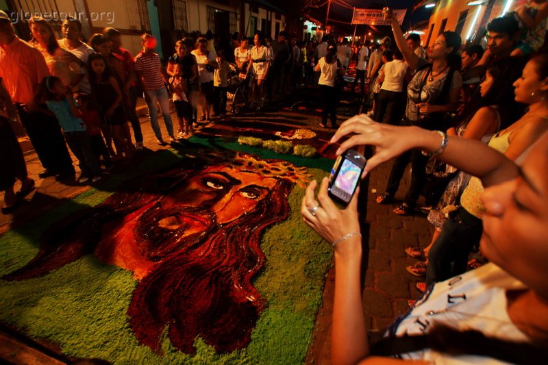  Nicaragua, Leon, procesion de pascua