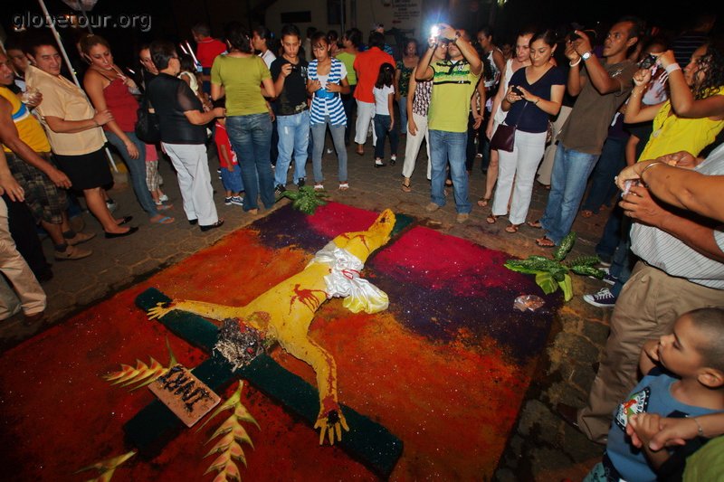  Nicaragua, Leon, procesion de pascua