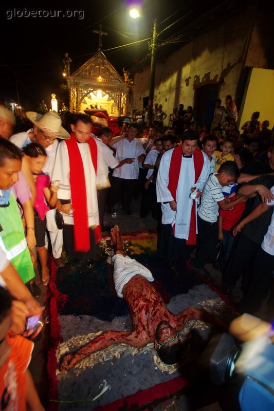  Nicaragua, Leon, procesion de pascua