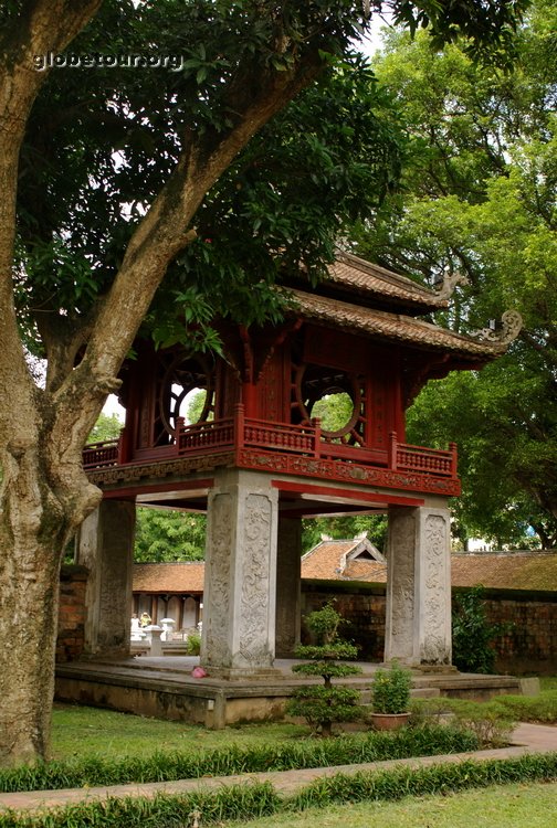 Vietnam, Hanoi, temple of literature