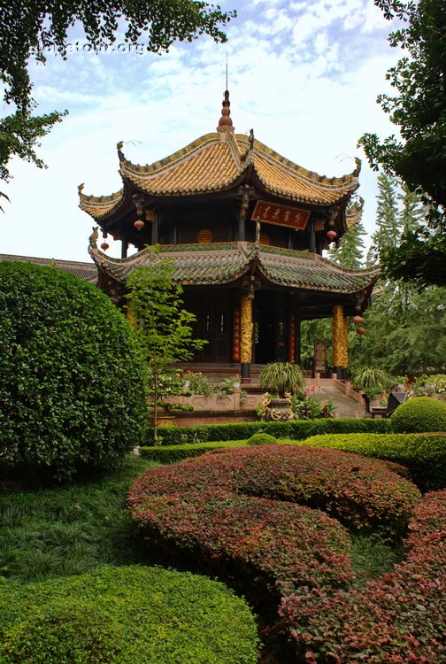 China, Chengdu, Green Ram Temple