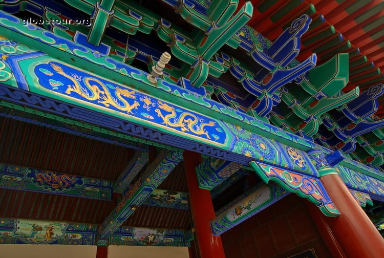 China, Xian, taoist temple
