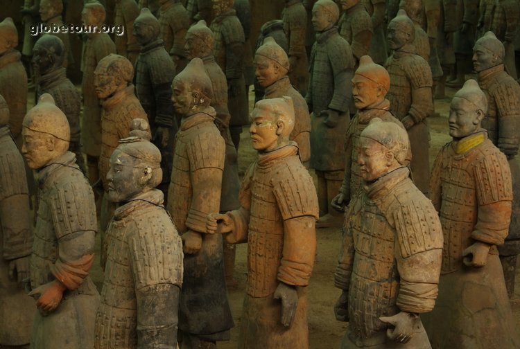 China, Xian, terracota warriors