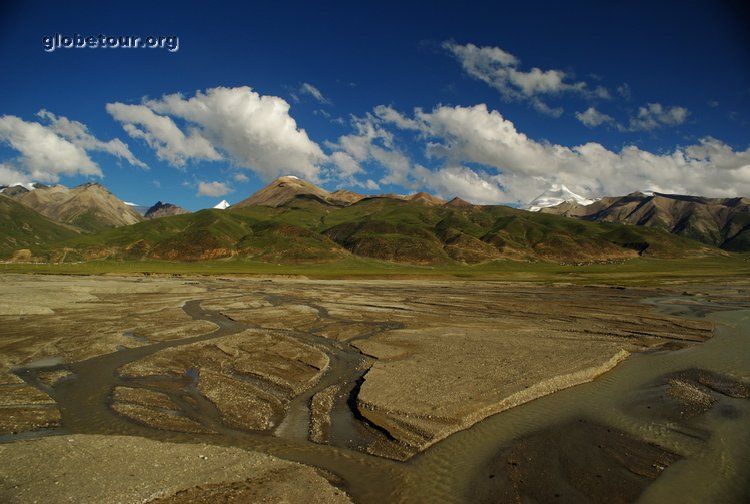 Tibet, view from train