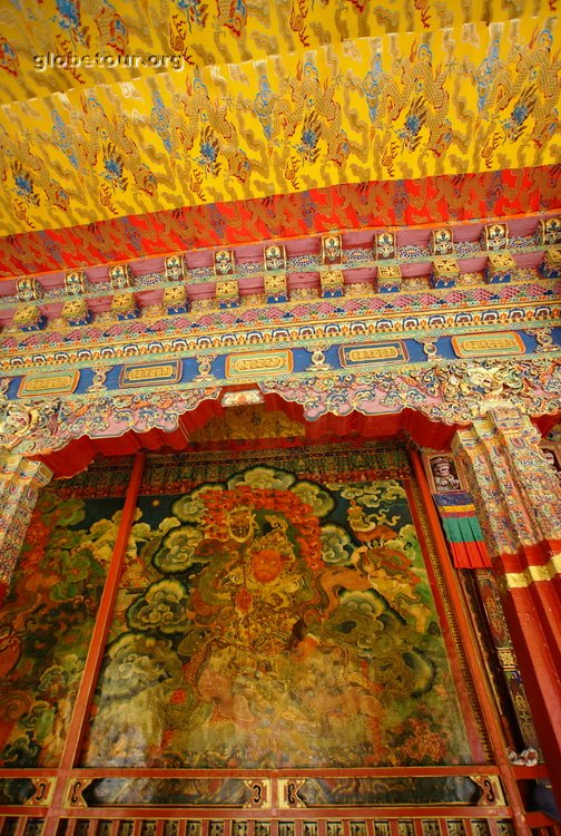 Tibet, Lhasa, Sera monastery
