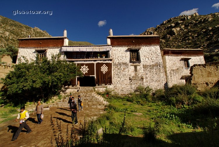 Tibet, Lhasa, Deprung monastery