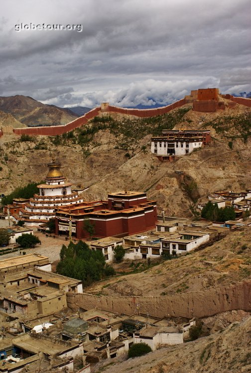 Tibet, Gyantse, Pelkor Chode monastery