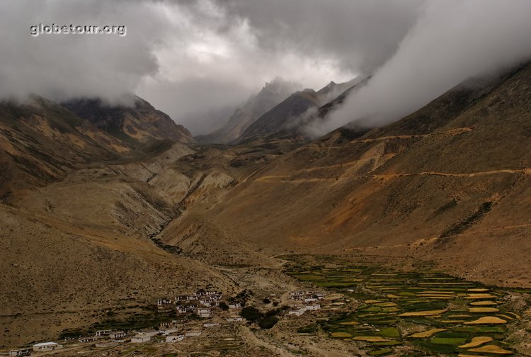 Tibet, way to Nepal