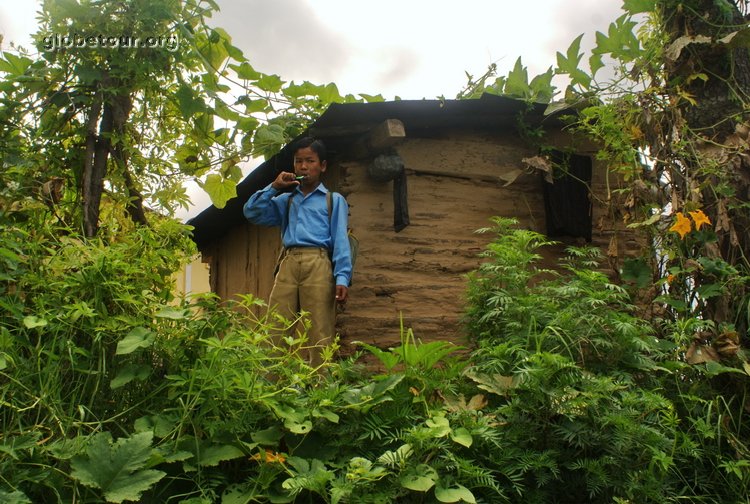 India, mountains arround Champawa