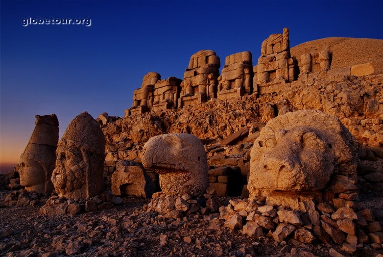 Turkey, mount Nemrut