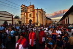 +Nicaragua,+Leon,+procesion+de+pascua