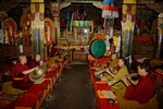 Tibet,+Sakya,+inside+female+monastery