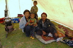 Tibet,+Sakya,+tibetan+nomads+inside+tend