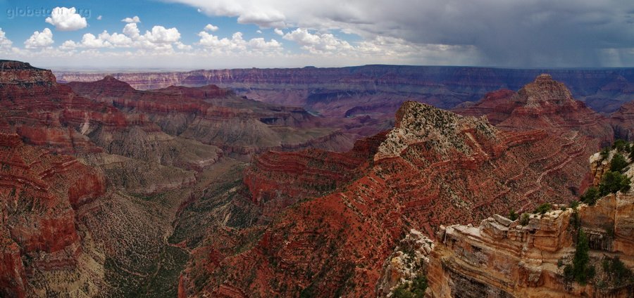US, Arizona, Grand Canyon, Northen Rim, Vista Encantada