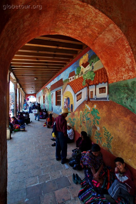 Guatemala, mercado de Chichicastenango